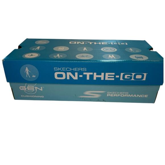 Skechers On-The-Go Low Women's Navy Blue Canvas Walking Sneakers Shoes Size 7 - Picture 14 of 16